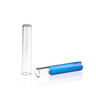 Insert for narrow-neck vials 300ul, glass 5 x 31 mm, flat bottom, 100 pcs.