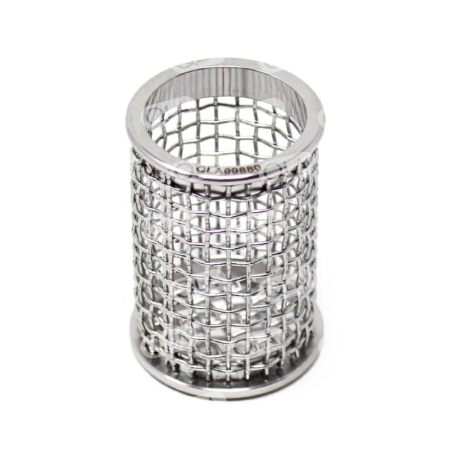 10 Mesh Clip Style Basket for Sotax, Rounded Rim Sotax style, 316 SS, Serialized