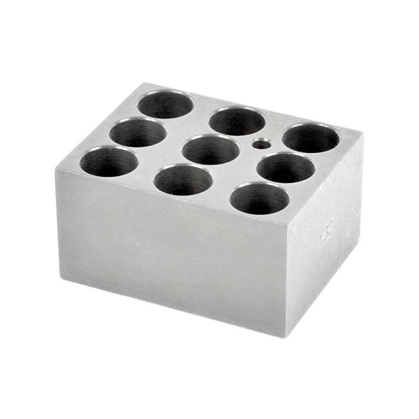 Modulární blok na vialky s průměrem 21 mm, 9 jamek