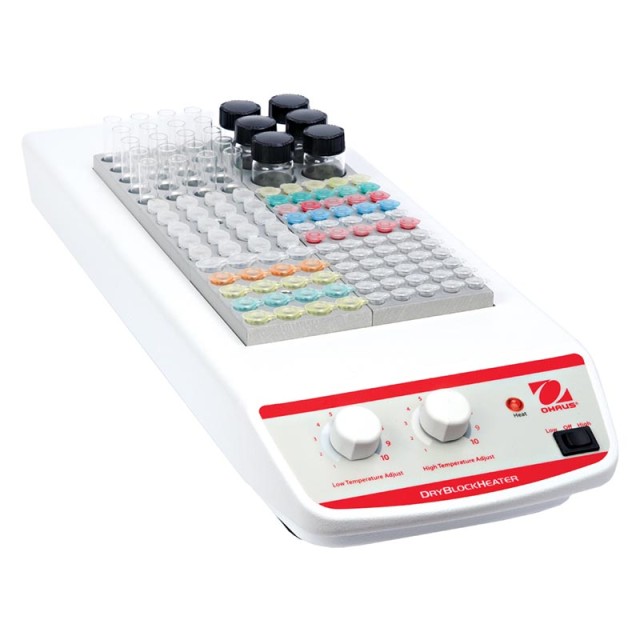 Blokový termostat OHAUS, model, HB6AL, 6 bloků, analogové ovládání