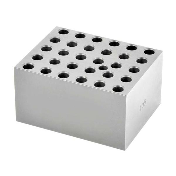 Modulární blok na mikrozkumavky s objemem 0,25 ml a průměrem 6 mm, 30 jamek
