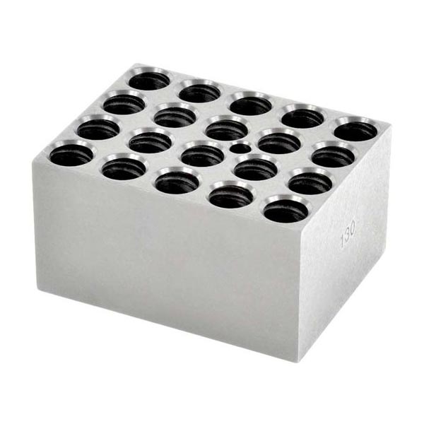Modulární blok na zkumavky s průměrem 12-13 mm, 20 jamek