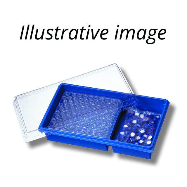 Vial 2ml, crimp, amber, Combokit PTFE / sil, 1000pcs
