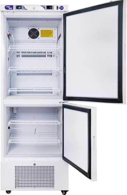 Kombinovaná chladnička Argolab FRZ 300 - s plnými dveřmi, 300 L (200l + 100l mrazák)