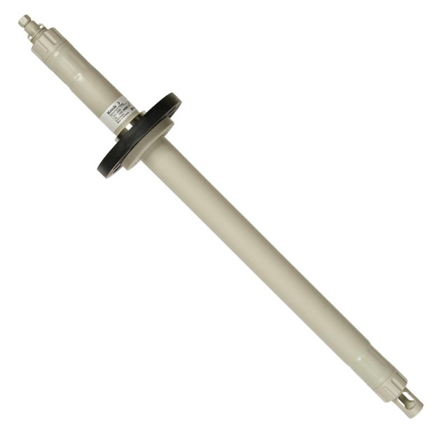 ARD 50 PVDF Immersion fitting with rinse function, Flange, loose DN100, PN10/16, 100 cm le