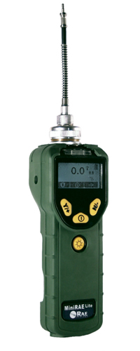MiniRAE Lite+  fotoionizační monitor, 0 až 5 000 ppm TOL, nemá ATEX/BLE komunikaci, Li-Ion akumulátory