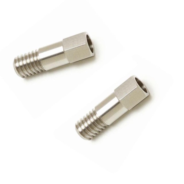 Capillary Nut, SS, for Agilent 5890/6850/6890/7890 GCs, for std. ferrules, 2/pk