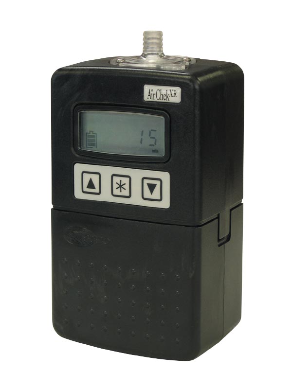 AirChek XR5000 air sampling pump kit, 4cell Liion batteries, incl. a charger a nylon carry