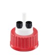 Eluent GL45 VISION Safety Cap prep (1/4'') with 3 ports
