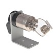 6 cestný 2-pozicový nástřikový ventil, manuální, čelní dávkování, 1/16 x 0.25mm, 50°C, PAEK stator