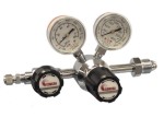 Chrome-Plated Brass Barstock, Single Stage, Pressure Regulator, Outlet pressure 10 bar (150 psi)