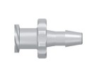 Adapter, PP, female Luer to 1/8'' barbed, 10/pkg