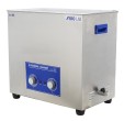 Analog ultrasonic bath AU-220, 22 L, including lid, basket and drain valve