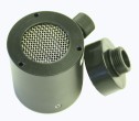 Spray deflector with remote calibration adaptor
