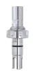 Inline fitting ARI 106 for standard sensor, Ingold 25 mm, (G1 1/4"), o-ring position 29 mm, with protection