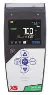 pH 70 Vio DHS w/o pH electr. with temp.probe NT 55, BNC/S7 1m cable, pH buffers, power supply, carrying case and access.